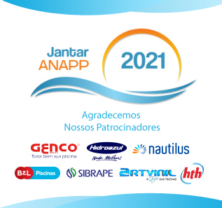 Jantar de Confraternização ANAPP e Premiação Concurso ANAPP Piscina Design 2021