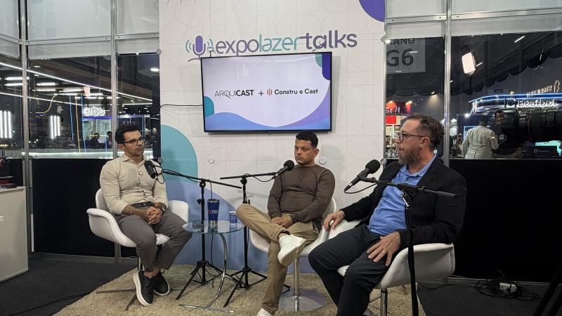 POP ganha espaço em podcast na Expolazer 2026 e reforça segurança e profissionalização no tratamento de piscinas